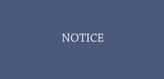 Notice of temporary closure